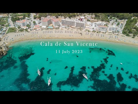 The Valley and the Beach at Cala de San Vicente