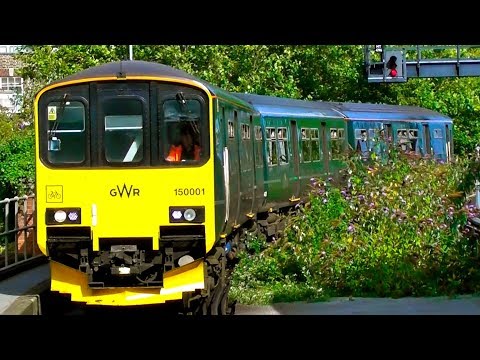 GWR 3 Car 150s - 150926 At Chichester & 150001 At Portsmouth Harbour