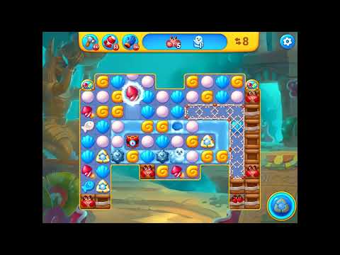 Fishdom level 7008 no boosters フィッシュダム ノーマル [Friend's]