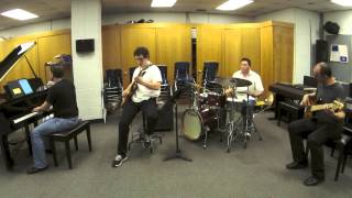 Conor Jones jazz audition video May 2014