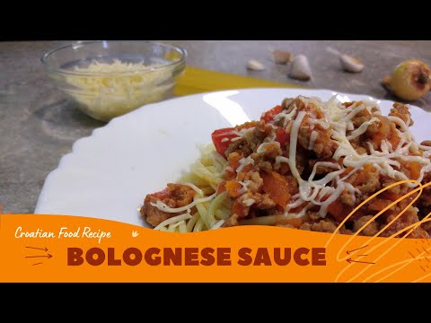 Bolognese Sauce - #Croatianway