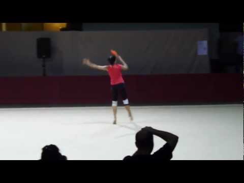 Nataly HAMRIKOVA entraînement Massues Grand prix de Thiais 2012