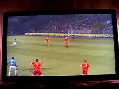 TOP 50 Best Ever Pro Evo PES 2009 GOALS Scored Yakubu Goal Everton V Liverpool (Audacious Shot)