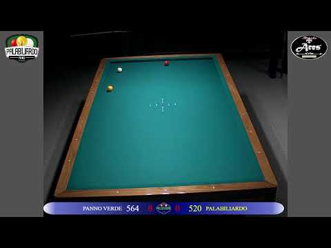 3 Giornata campionato regionale - Palabiliardo  Vs Pano Verde - Live Dal Palabiliardo Rho