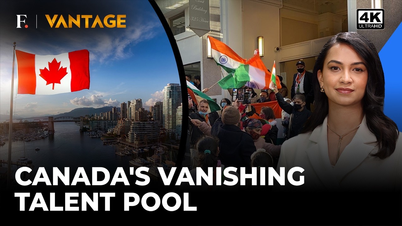 Indians Make Up Nearly 60% of Canada's Permanent Residency Drop | Vantage on Firstpost | 4K