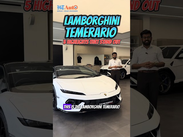 Lamborghini Temerario: 5 Highlights That Stand Out