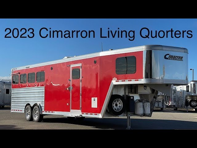 Preview image of 2023 Cimarron Norstar 4 Horse Living Quarter's Custom Color youtube video