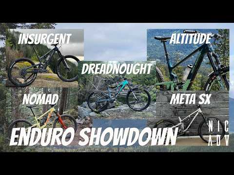 Top Enduro Bikes of 2024 | Enduro Showdown Dreadnought v. Nomad v. Altitude v. Meta SX v. Insurgent