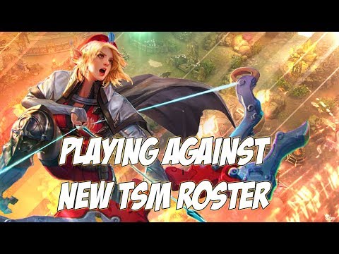 Vainglory 5v5 - Playing Against New TSM Roster Pt3 *SYNERGY ON POINT*