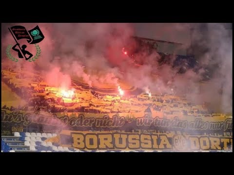 Ultras Dortmund / Atalanta Bergamo vs Borussia Dortmund / Choreo / 22.02.2018 / Europa league