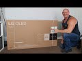 2022 LG B2 OLED Unboxing, wall mounting & Demo