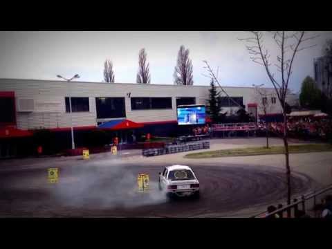 AMTS 2014 GYMKHANA - Zahuczki Zsolt "Zacc" (BMW E30 V8) - Pro 2/2