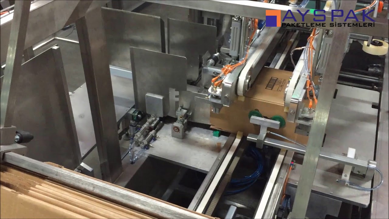 AYSPAK Yandan Beslemeli Kolileme Makinesi / Side Load Case Packer