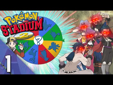 Can You Beat Pokemon Stadium 2 with RANDOM Pokemon? (FULL RUN 1/2)