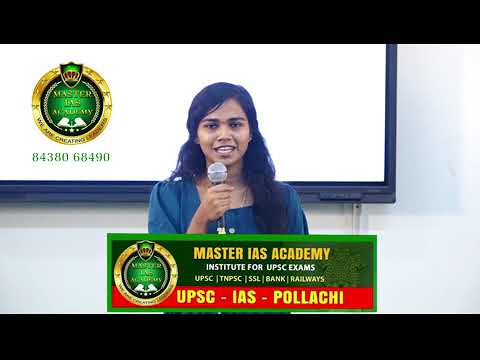 My Master IAS Academy Chennai Video 1