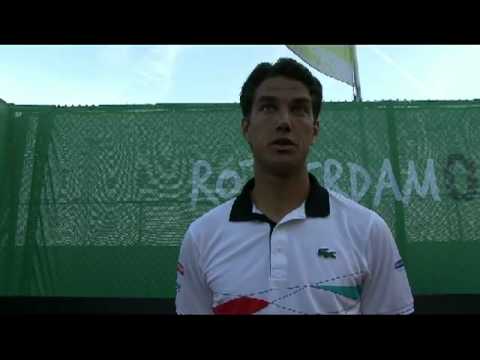 Jesse Huta Galung na halve finale Rotterdam Open 2012