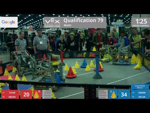 2018 VRC Math Q79 - 7316F 6842A vs 1859W 2612A - 68 to 62