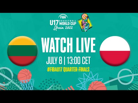 Lithuania v Poland | Quarter Finals Full Game | #FIBAU17 2022