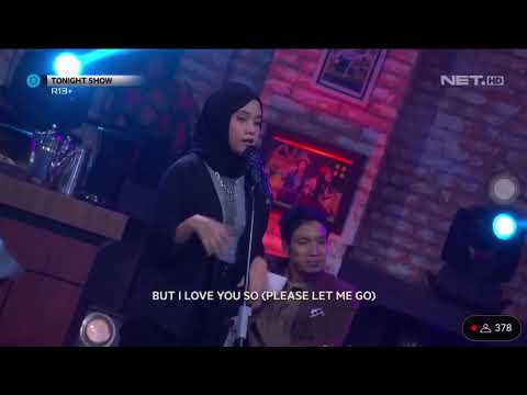I Love You So -Hanin dhiya live at Tonight show