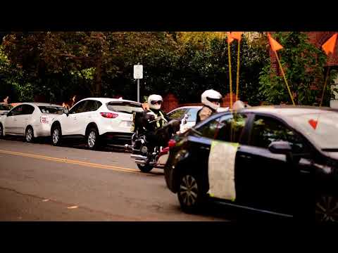 Black Lives Matter car pool - Portland, ORE Salmon Street 10-24-2020