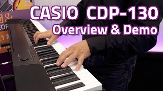 Video thumbnail for Casio CDP-130 Digital Piano - Overview & Demo by PMTVUK