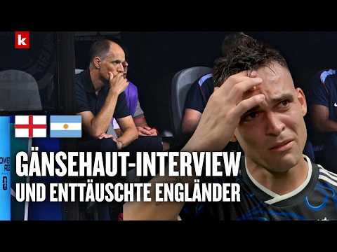 Video Thumbnail: Tuchel reagiert auf Kritik - Lautaro emotional im Interview | England - Argentinien 1:2