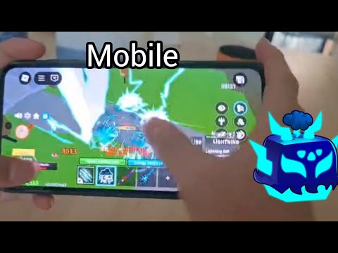 Best lightning combo for mobile players 📱 l Blox Fruits Combo 