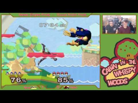 Cabin in the Whispy Woods - Moe (Donkey Kong) vs. Helio (Falcon) - Melee Singles Pools