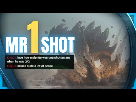 MR ONE SHOT - AP Malphite Mid Lane - How to Gameplay Commentary - LOL Season 11