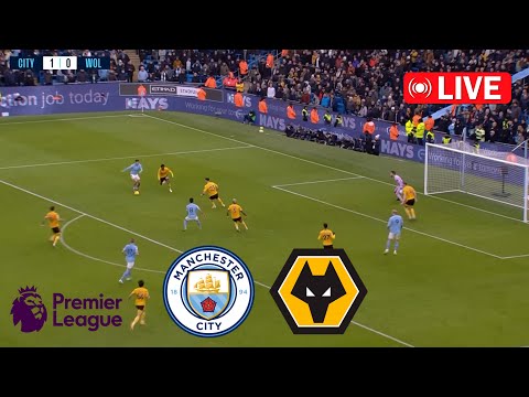 Manchester City vs Wolves | English Premier League 2024 | Epl Live Stream | Efootball Pes 21 Game