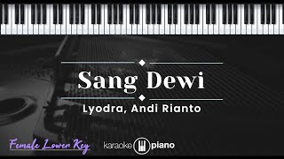 Download lagu Sang Dewi - Lyodra, Andi Rianto (KARAOKE PIANO - FEMALE LOWER KEY) mp3