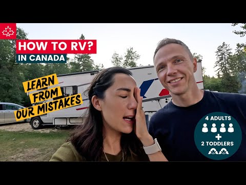 How to RV for Beginners in Canada! (Our First RV Experience!)