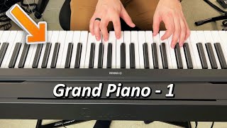 NO TALKING - Yamaha P71 - 88 Key Digital Piano - Sound Demo