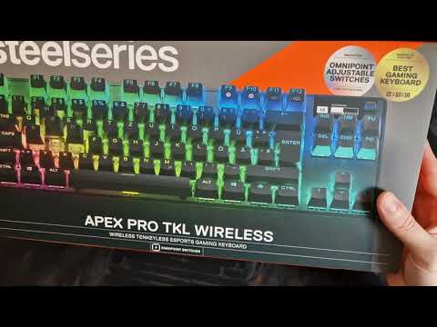 SteelSeries Apex Pro TKL Wireless (2023) Edition - Unboxing