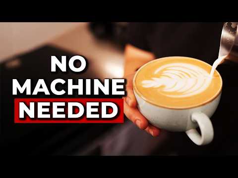 Froth Milk Like a PRO Without a Machine in 5 Minutes