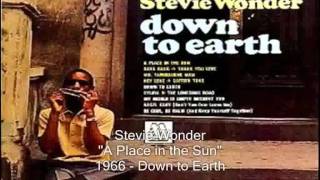 Stevie Wonder - A Place In The Sun (with lyrics) - HD