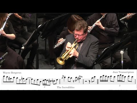 Wayne Bergeron 'Incredibles' Solo Transcription