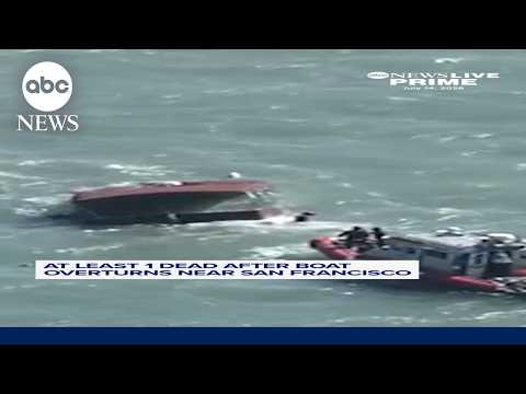 At least 1 dead after boat catches fire near Alcatraz