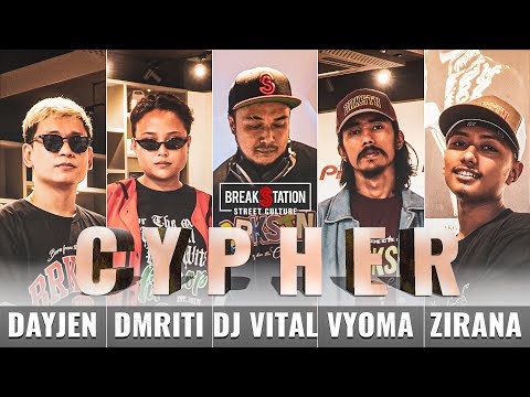 HIPHOP CYPHER FT. DJ VITAL | VYOMA | DMRITI | DAYJEN | ZIRRANA | PROD. BY: THAJVILLE | BREAKSTATION