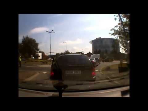 Regulacja ruchem Policji i reakcja  kierowcy TIR-a