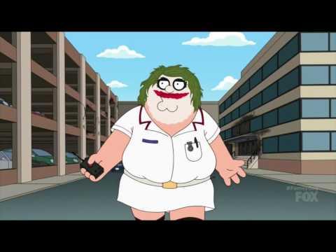 Family Guy - Peter Dressed As Joker Destroys Hospital