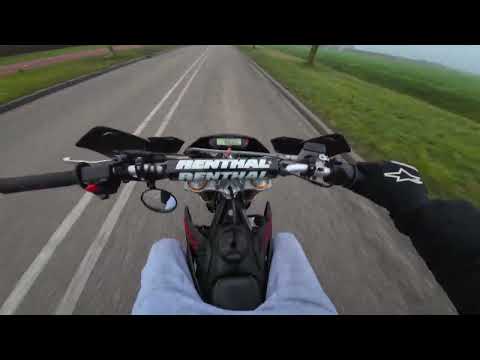 Rieju MRT 50 SM 2021 - onboard wet and mist | osmo action 4 | Speed Test | 4k 60fps