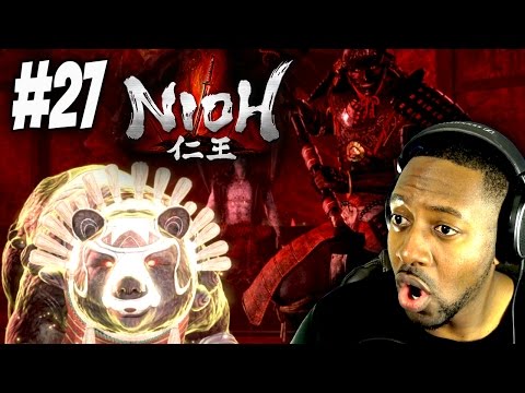 Nioh Dual Sword Build : Obsidian Samurai Boss Fight Solo! - Let’s Play Walkthrough Part 27