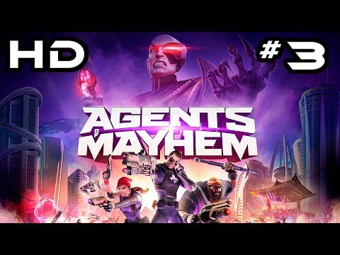 Agents Of Mayhem I Part 3 - Infiltrating Bases I PS4 Pro