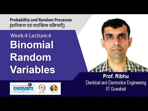 Probability and Random Processes प्रायिकता एवं यादृच्छिक प्रक्रियाएँ Introductory Video