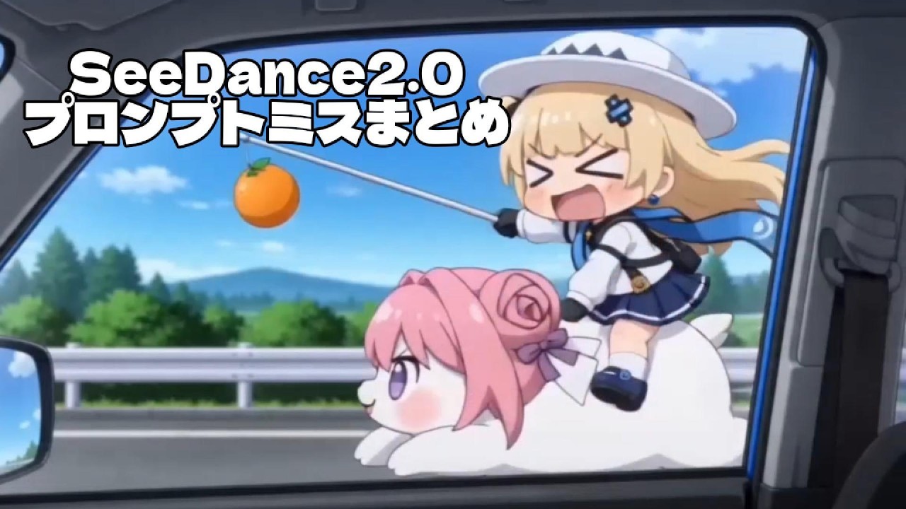 SeeDance 2.0、すごいけど難しい！