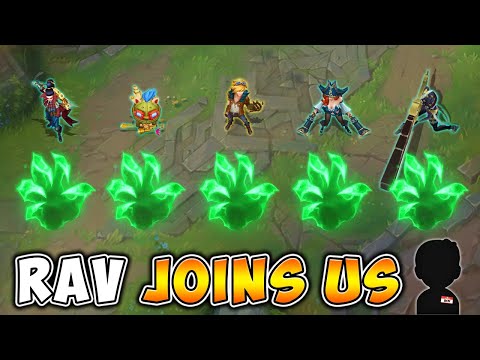 WE PLAYED 5 ADC CHAMPS WITH GRASP! (THE RAV COMP) FT. RAV