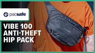 Pacsafe Vibe 100 Anti-Theft Hip Pack Review (2 Weeks of Use)