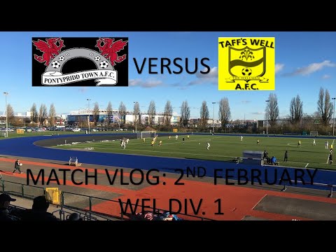 The Welsh MK Dons? Club plays 16 miles from home! - Pontypridd Town vs Taffs Well