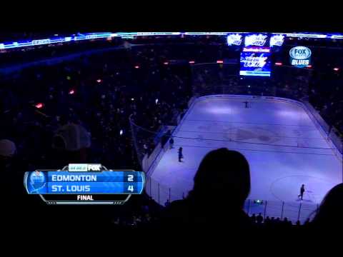 Last 2 mins, 3 stars Jaden Schwartz Mar 1 2013 Edmonton Oilers vs St. Louis Blues NHL Hockey